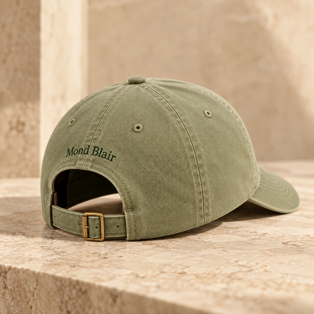 Gorras Verde · MB Verde oscuro, vista posterior