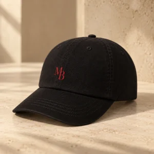Gorras — Negra · MB Rojo