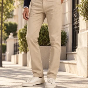 Pantalón Chino — Beige arena