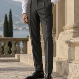 Pantalón de Vestir — Gris carbón