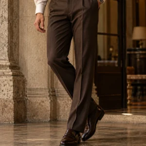 Pantalón de Vestir — Marrón espresso